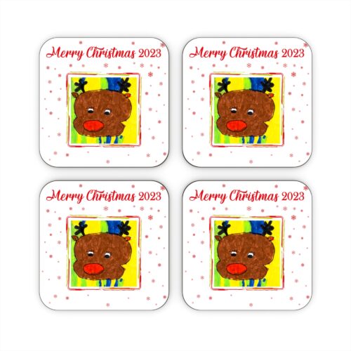 Hardwood Coaster 4 Pack